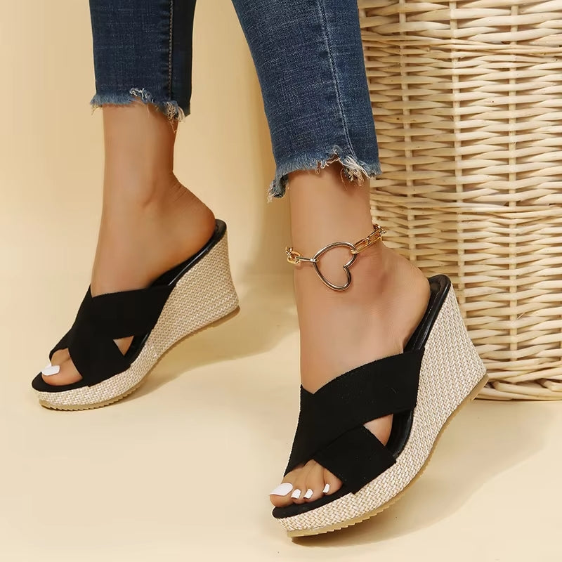 Avalance™| Almina Comfort Wedges Sandals