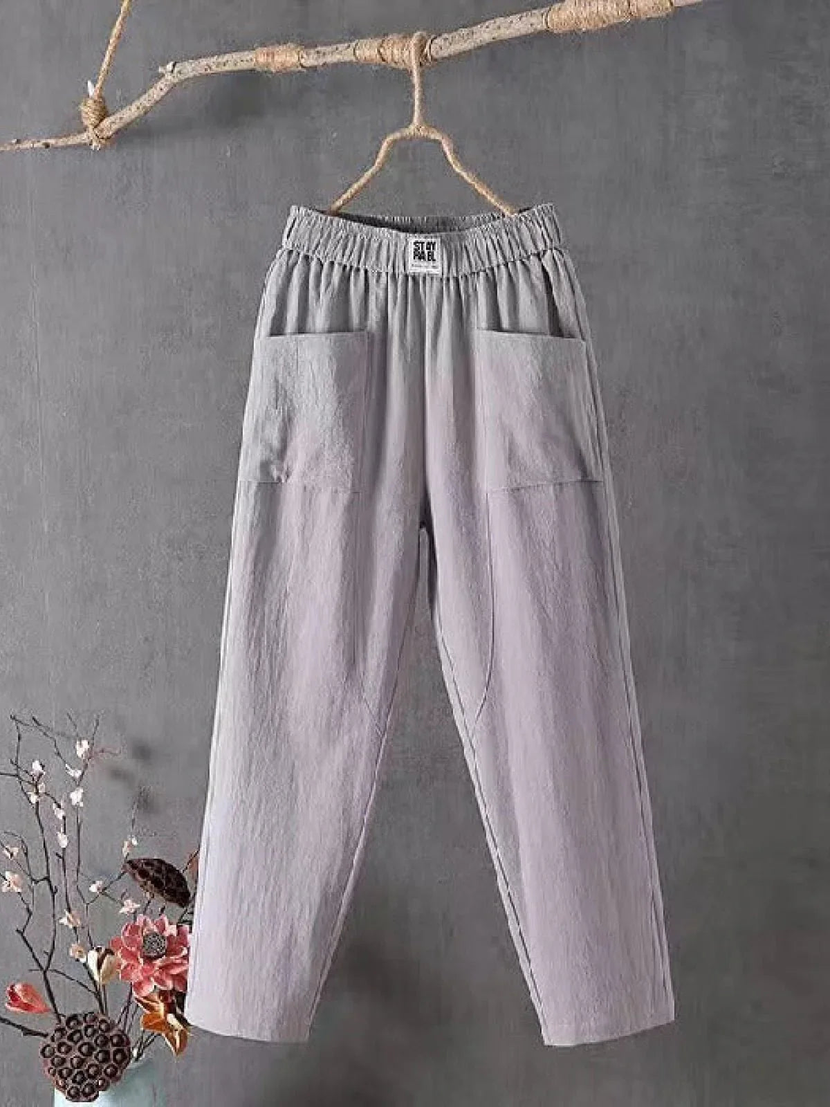 Tilly - Relaxed Fit Linen Pants