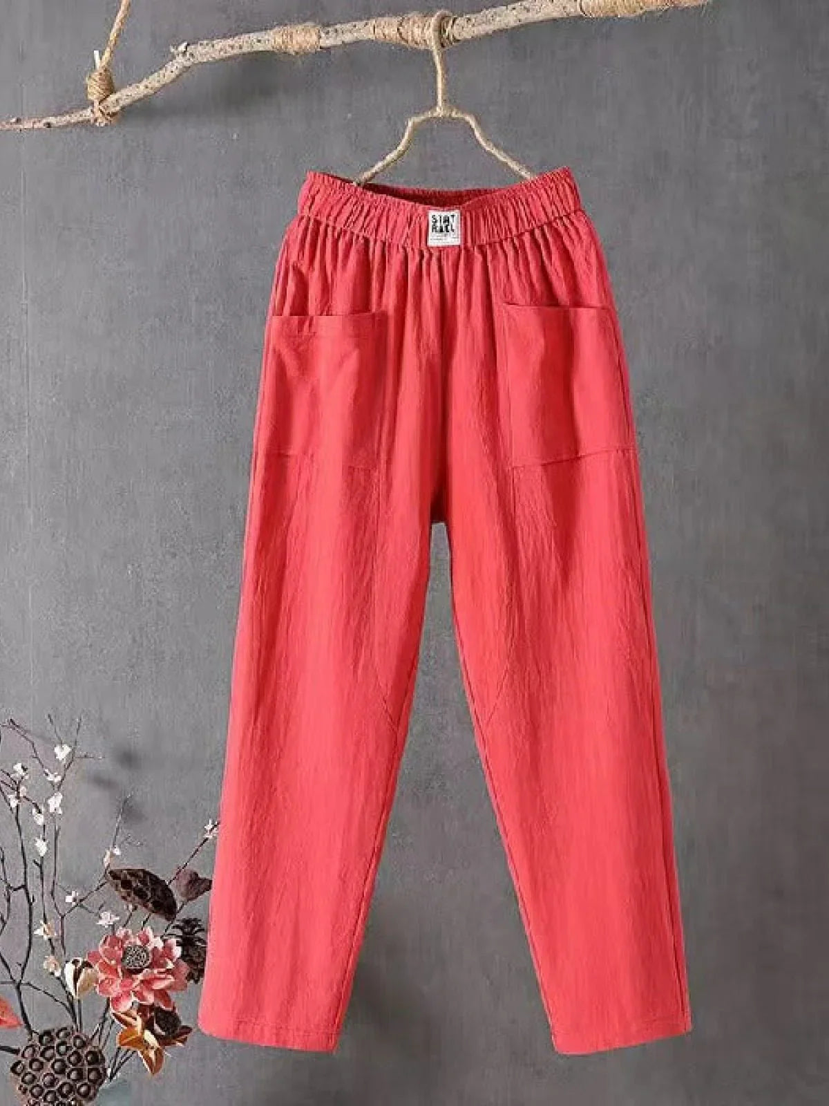 Tilly - Relaxed Fit Linen Pants