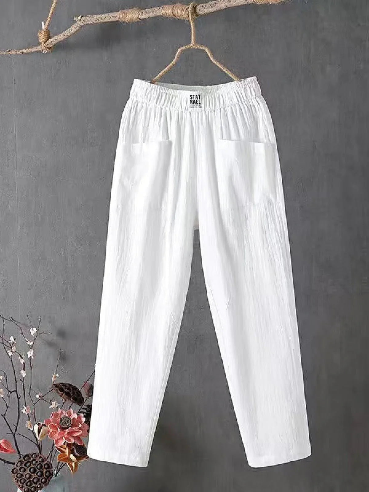 Tilly - Relaxed Fit Linen Pants